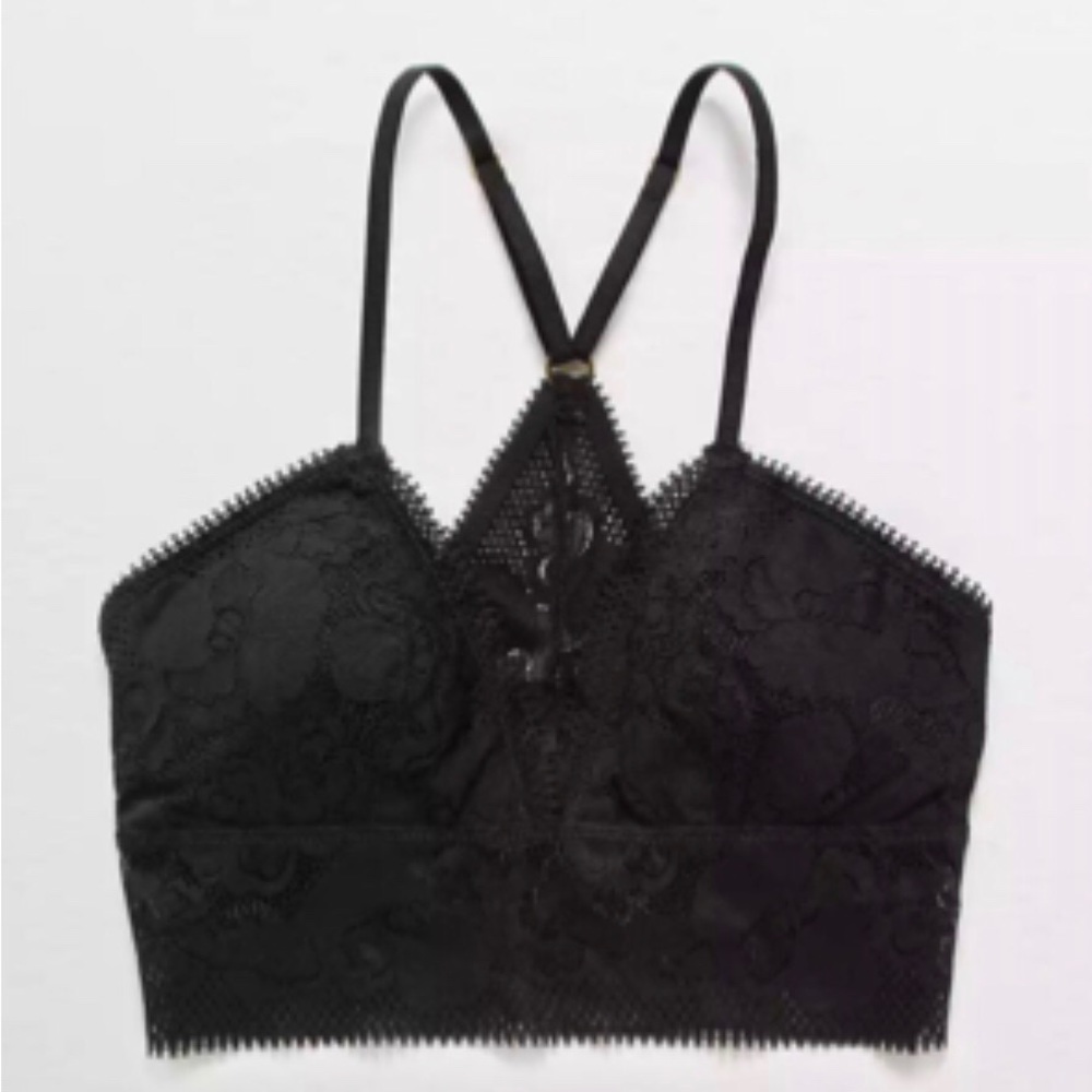 🔥3 for $30! Aerie paradise lace padded bralette L
